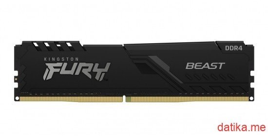 Kingston Fury Beast Black DDR4 8GB 3733MHz, KF437C19BB/8 in Podgorica Montenegro