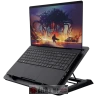 TRUST GXT1125 Quno Laptop Cooling stand,5 fans,Black,Max laptop size 17"