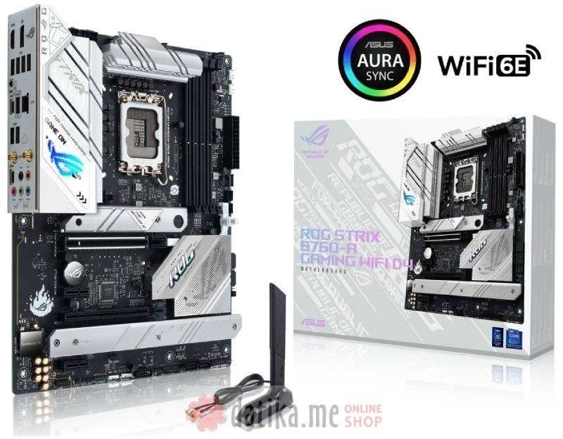 ASUS ROG STRIX B760-A GAMING WIFI D4 in Podgorica Montenegro