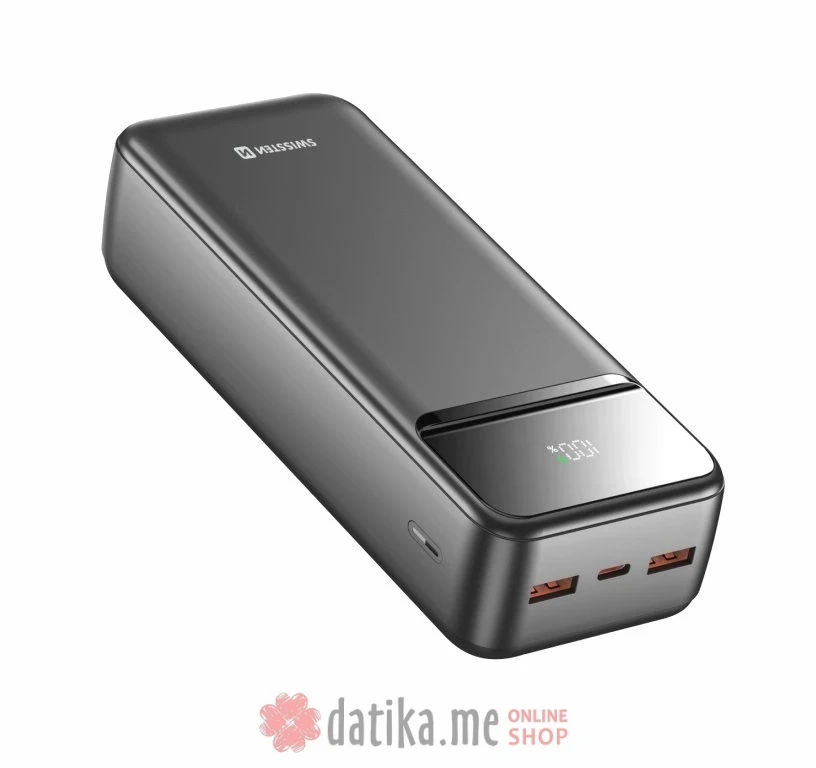 Swissten POWER BANK 30000 mAh POWER LINE II BLACK