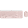 Logitech MK470 Slim Wireless Keyboard and Mouse Combo Rose 