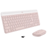 Logitech MK470 Slim Wireless Keyboard and Mouse Combo Rose 