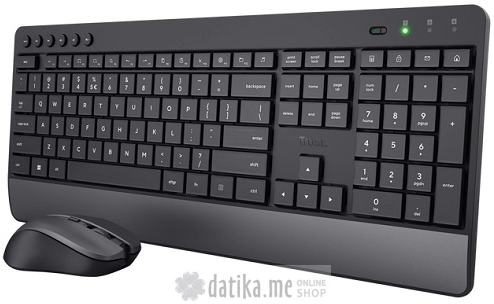 Trust Trezo Comfort Wireless Keyboard & Mouse Set