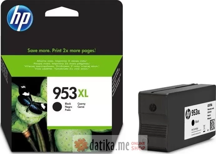 HP 953XL High Yield Black Original Ink Cartridge в Черногории