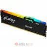 KINGSTON DIMM DDR5 16GB 6400MT/s KF564C32BBA-16 FURY Beast Black RGB XMP 