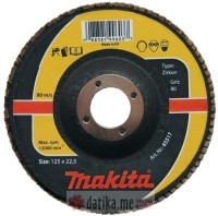 Makita P-65501 Lamelarni brusni disk cirkon-aluminium 125mm