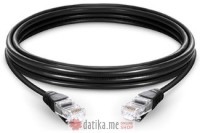 FAST ASIA Kabl Patch Cord 10m cat.6 crni