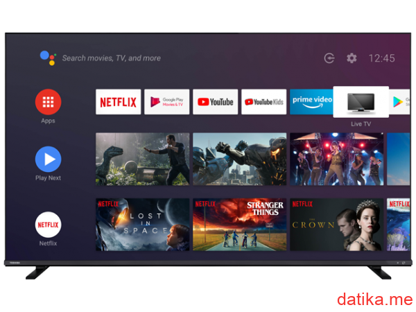 Toshiba 55QA4C63DG LED TV 55'' Ultra HD, Android smart TV в Черногории
