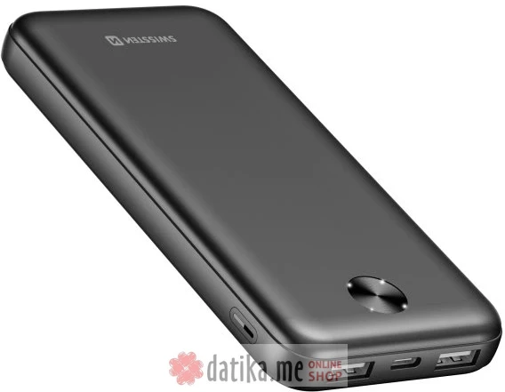 Swissten POWER BANK 10000 mAh WORX PRO BLACK в Черногории
