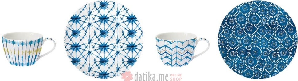 EASY LIFE SET DVIJE SOLJE ZA KAFU 240ml SHIBORI в Черногории