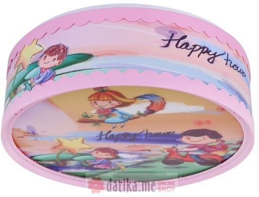 Globo Dječija plafonjerka Bibifee Led 2x13W E14 fi 28cm Globo