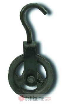 MAURER Koturača sa kukom 200mm