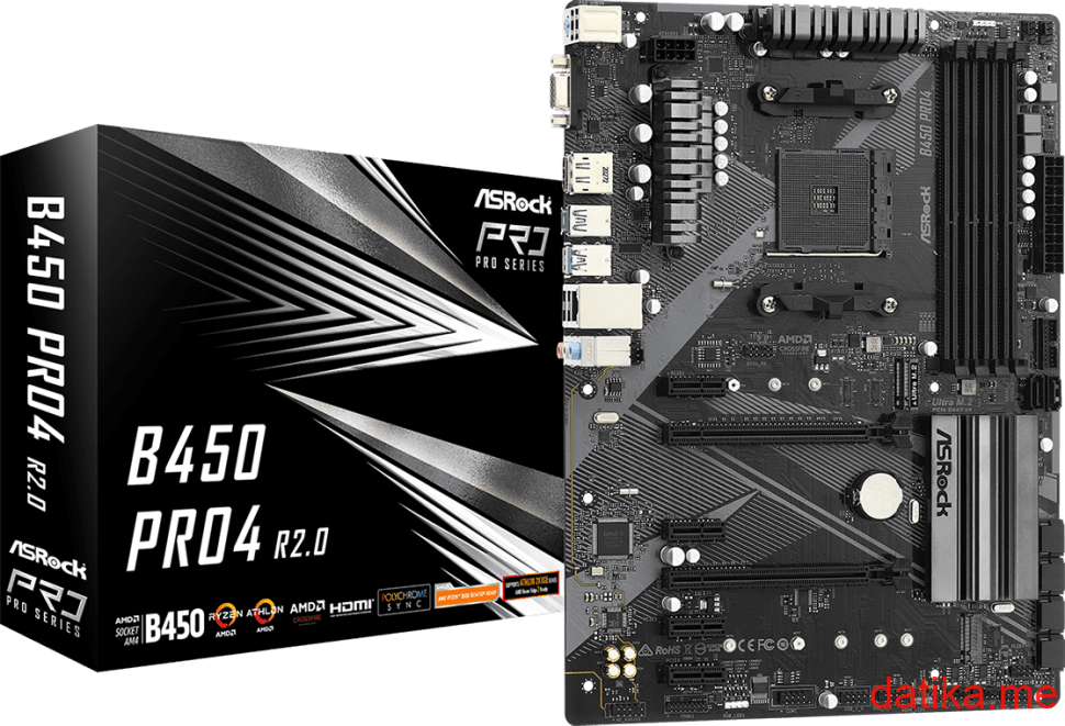 ASRock B450 PRO4 R2.0 в Черногории