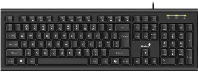 GENIUS KB-113 Al Copilot USB YU crna tastatura