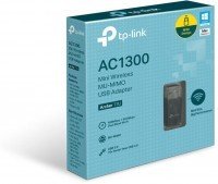 TP-Link AC1300 Mini Wireless MU-MIMO USB Adapter, Dual-Band 2.4GHz and 5GHz, USB 3.0