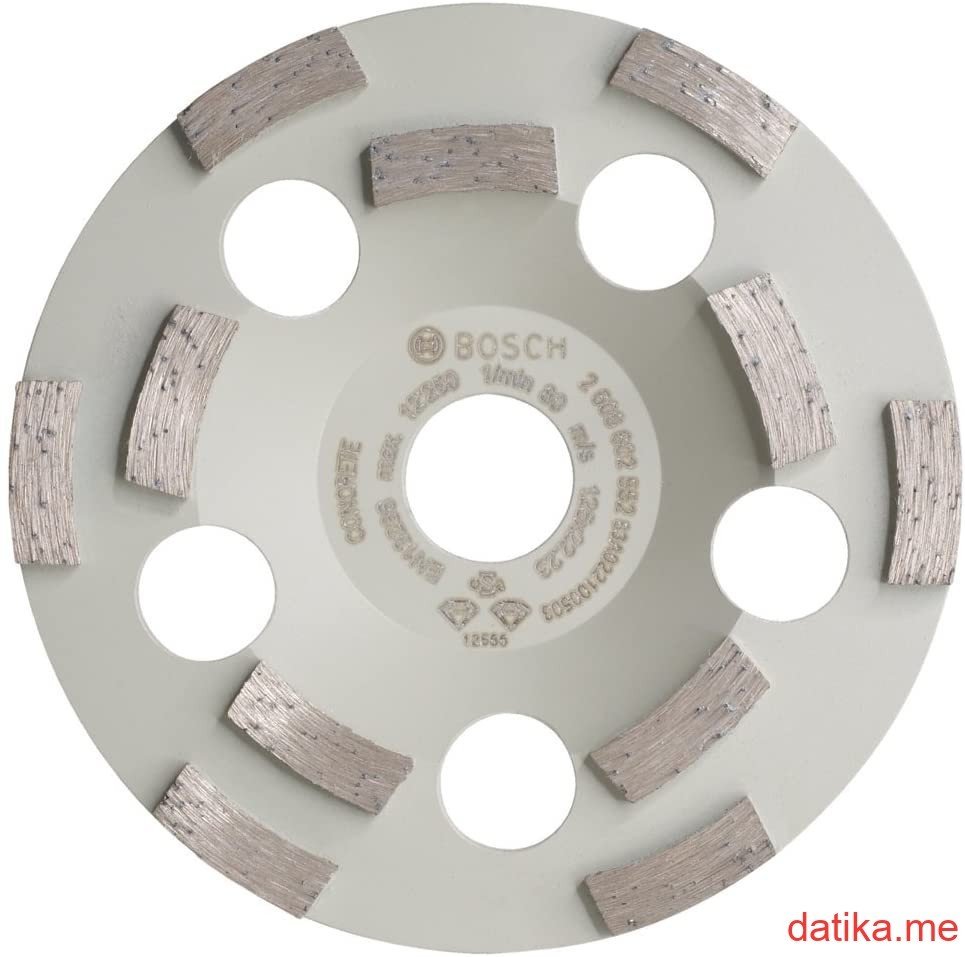 Bosch Dijamantske lončaste ploče Beton 125mm Expert for Concrete
