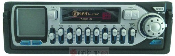 FIRST FA-4031 AUTO RADIO