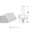 Makita D-48527 Okrugli rezač sa profilom 54.7x25.4x13.5mm