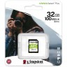 SDS2/32GB Kingston SD Card 32GB Canvas Select Plus C10 UHS-I, U3, V30 100/85MB/s Read/Wri
