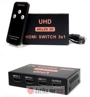 FAST ASIA HDMI Switch 3x1 4Kx2K 3D