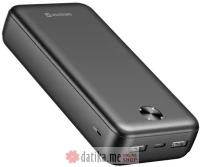 Swissten POWER BANK 20000 mAh WORX PRO BLACK