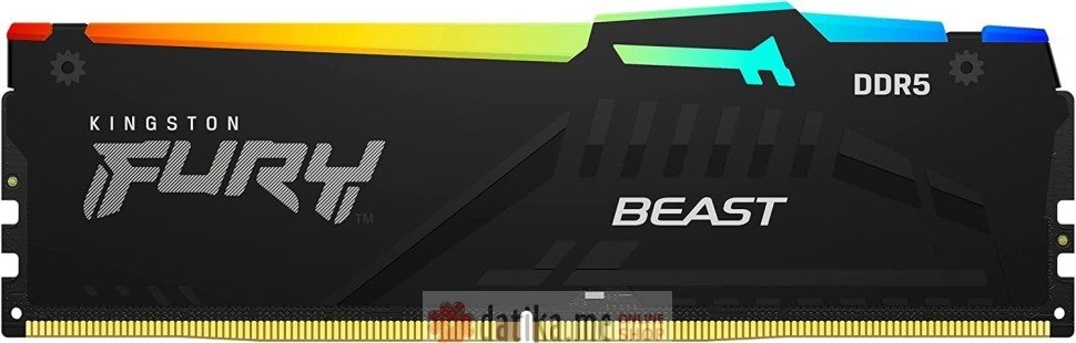 Kingston Fury Beast RGB 16GB DDR5 5200MT/s, KF552C36BBEA-16