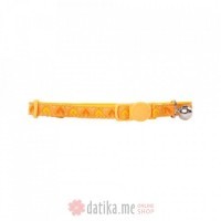 Pawise 28016 ogrlica za macke 30cm cat collar - heart,yellow