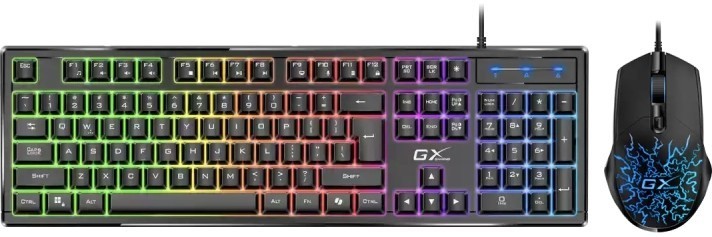 GENIUS Scorpion KM-GX3 Gaming RGB USB US crna tastatura + miš