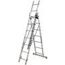Bormann BHL5090 Merdevine aluminijumske trodjelne 3x9 step. 644cm 