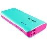 Adata PT100 Portable Power Bank 10000mAh Blue-Pink 