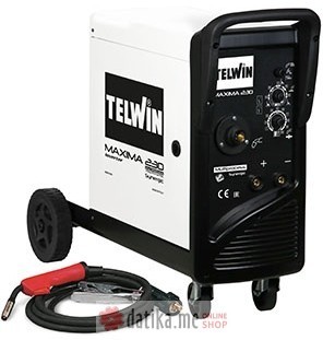 Telwin Aparat Maxima 230 Synergic 20-220A sa MIG gorionikom MT 15 Telwin