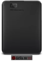 Western Digital 2TB Elements Portable Black USB 3.0 Eksterni hard disk