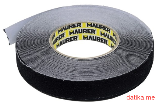 Mauer Traka za gazišta protivklizna crna 25mm 18,2m