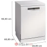 Bosch SMS4HTW00E Samostojeća mašina za pranje sudova, 60cm