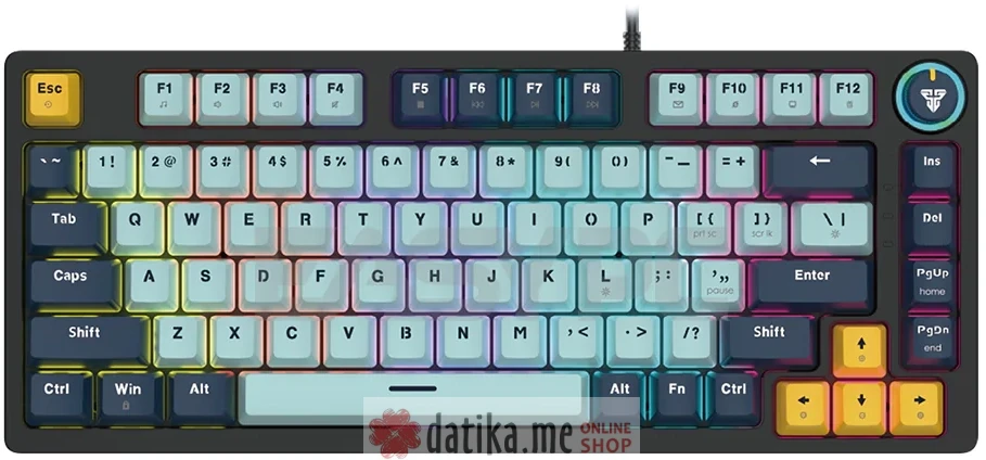 FANTECH MK875V2 TASTATURA MEHANICKA RED