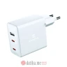 Swissten Travel Charger GaN 2x USB-C + 1x USB 70W в Черногории