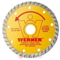 WERNER Dijamantna rezna ploča univerzalna turbo 180mm