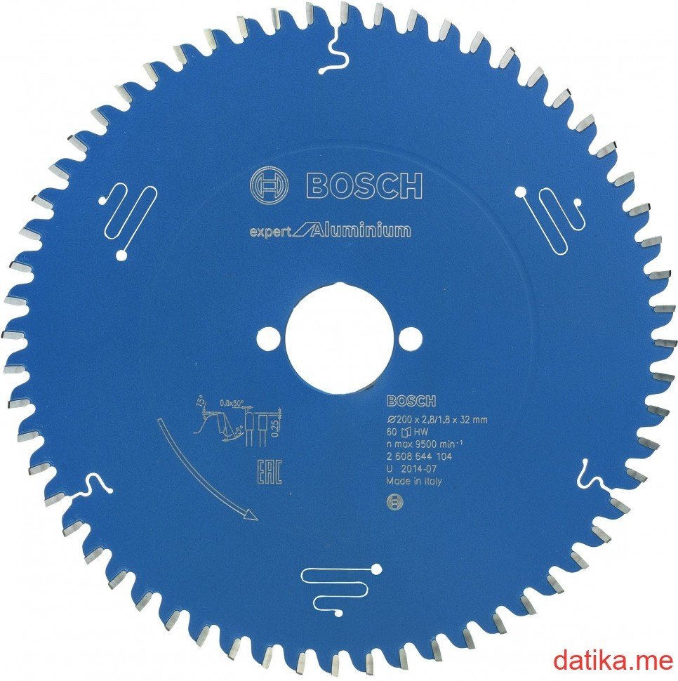 Bosch List kružne testere za aluminijum 200x32mm 60z Expert