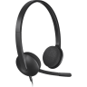 Logitech H340 USB Headset with Noise-Cancelling Mic