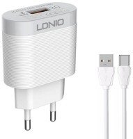 LDNIO A303Q USB Tip C QC 3.0 Fast Charging punjac beli 
