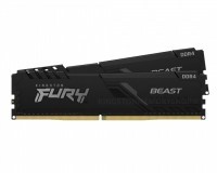 KINGSTON Fury Beast DIMM DDR4 32GB (2x16GB kit) 3200MT/s, KF432C16BB1K2/32