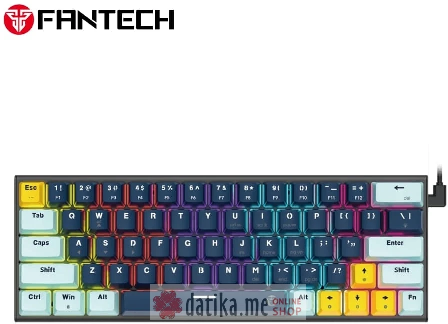 FANTECH MK874V2 ATOM 63 RED NAVY
