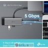 TP-LINK UH5020C USB Type-C 5 in 1 Hub 100W Power Delivery, HDMI 4K@60Hz, USB 3.0*2, USB-C в Черногории