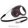 Flexi Povodac Black Design Medium Cord 5M Pink  в Черногории