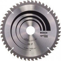 Bosch List kružne testere za drvo Optiline Wood 210x30x2.0mm 48z
