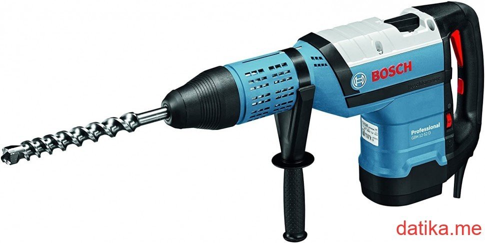 Bosch GBH 12-52 D Elektro-pneumatski čekić za bušenje sa SDS max prihvatom (SDS-Max 19J, 1700W)