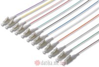 Digitus Kabl pigtail set, 12 pcs., LC, MM OM2 50/125 µ loose buffer, color code DIN IEC 304, 2m