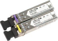 MikroTik S-4554LC80D Pair of SFP 1.25G module for 80km links with Single LC-connectors