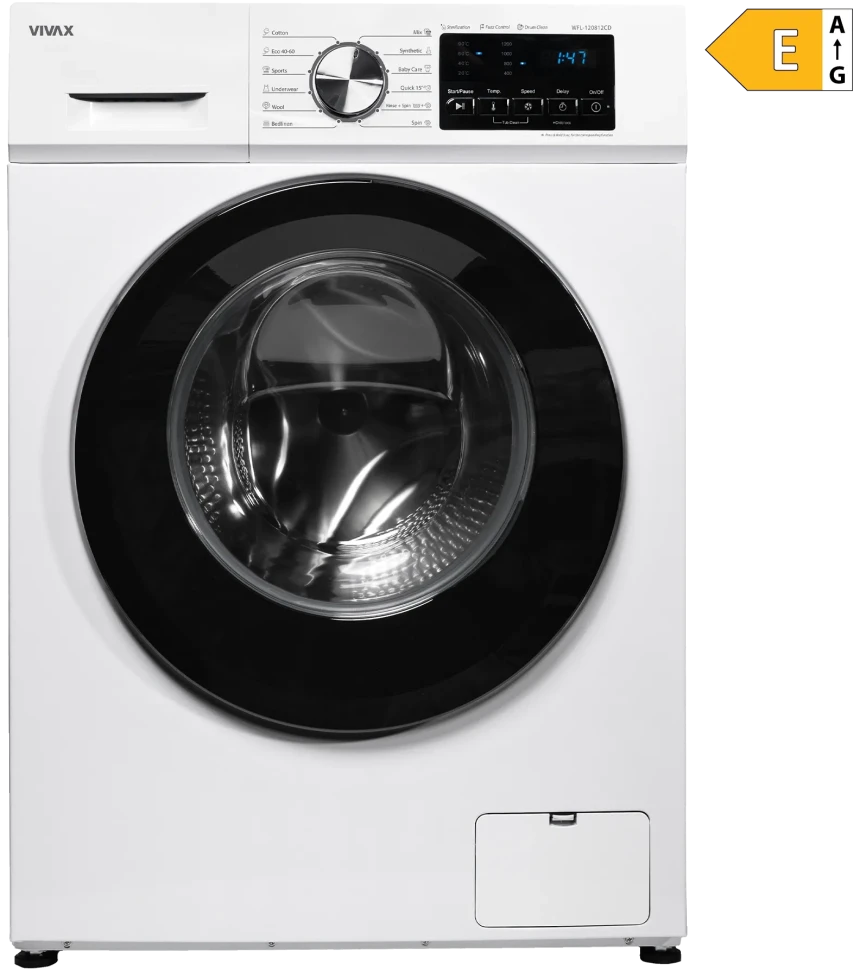 VIVAX HOME WFL-120812CD Mašina za pranje veša 8kg/1200okr в Черногории VIVAX HOME WFL-120812CD Mašina za pranje veša 8kg/1200okr в Черногории