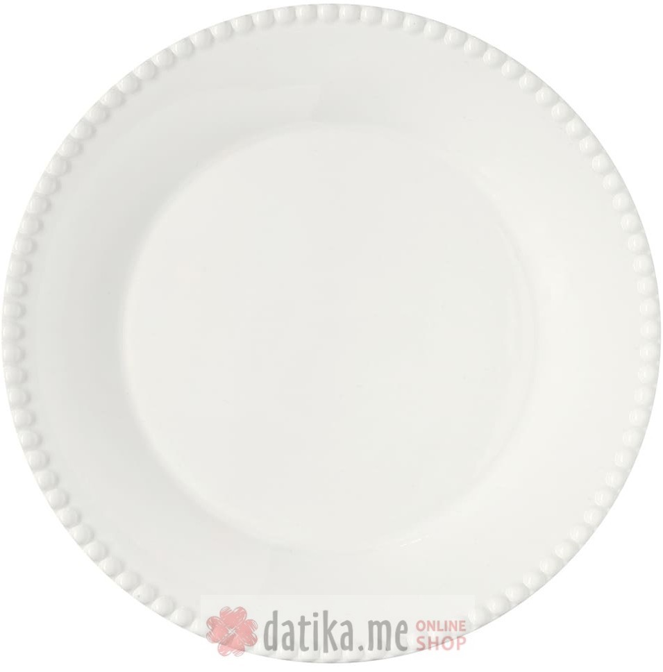 EASY LIFE PLITKI TANJIR TIFFANY WHITE 26cm 